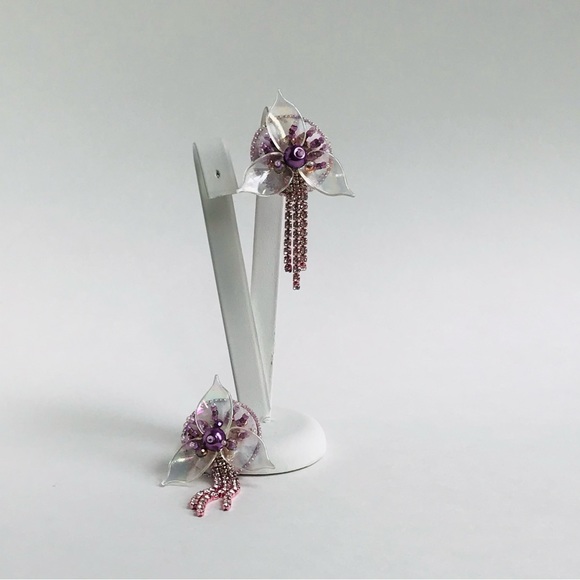 Floral earrings 🌸 - Picture 8 of 10